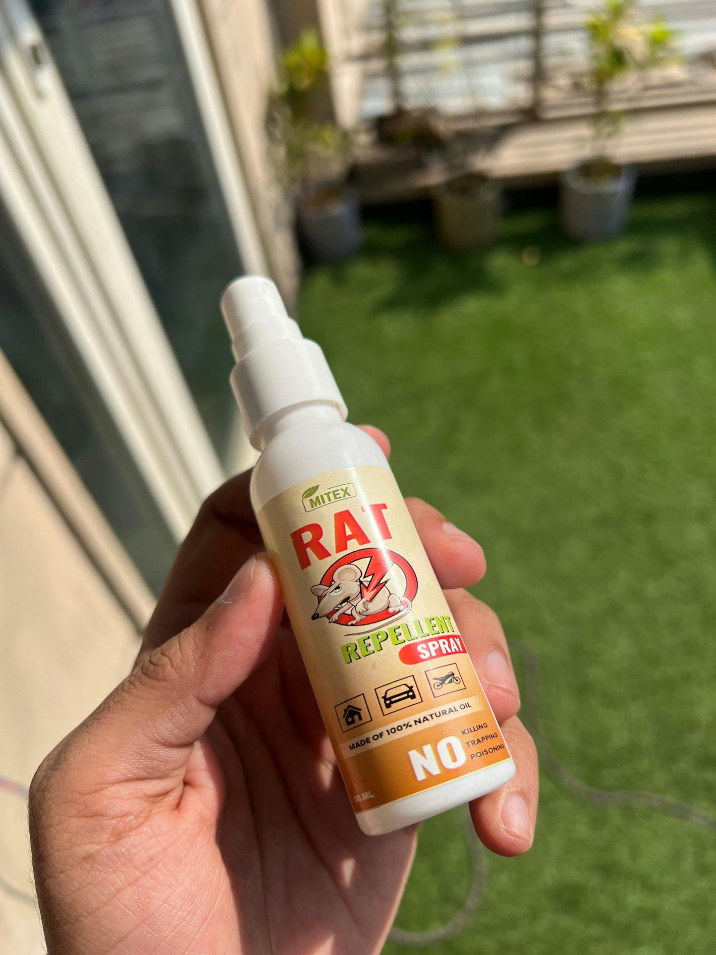Rat Buster Spray - Safe, Effective Rat Protection