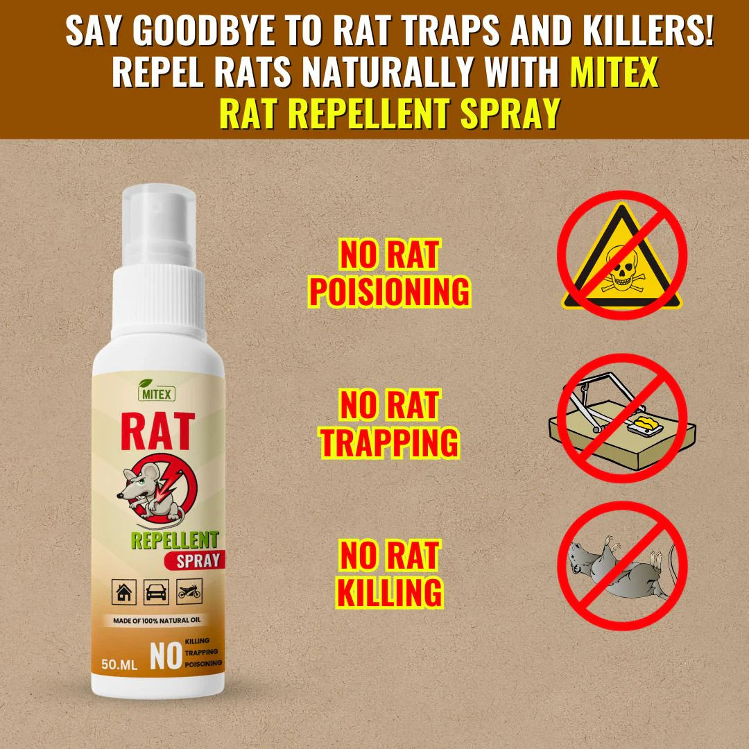 Rat Buster Spray - Safe, Effective Rat Protection