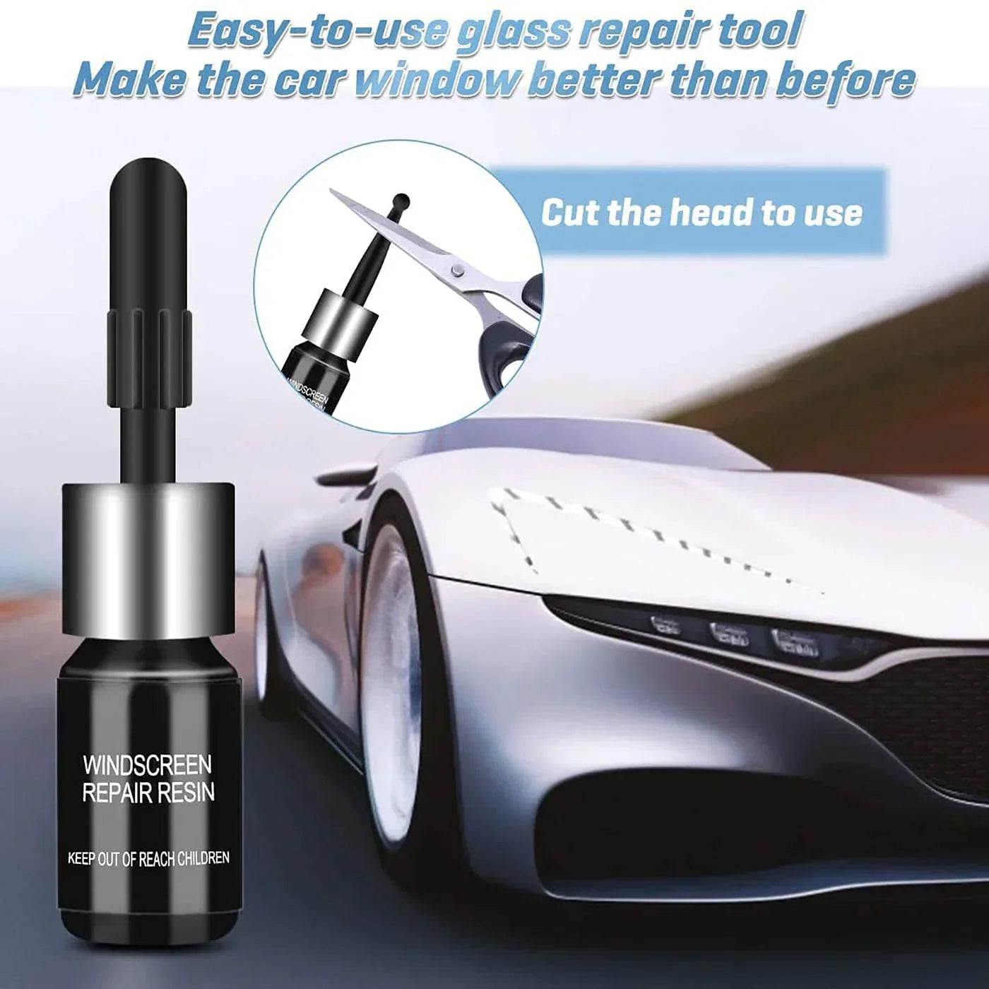 Glass Repair Kit (Pack of 2)