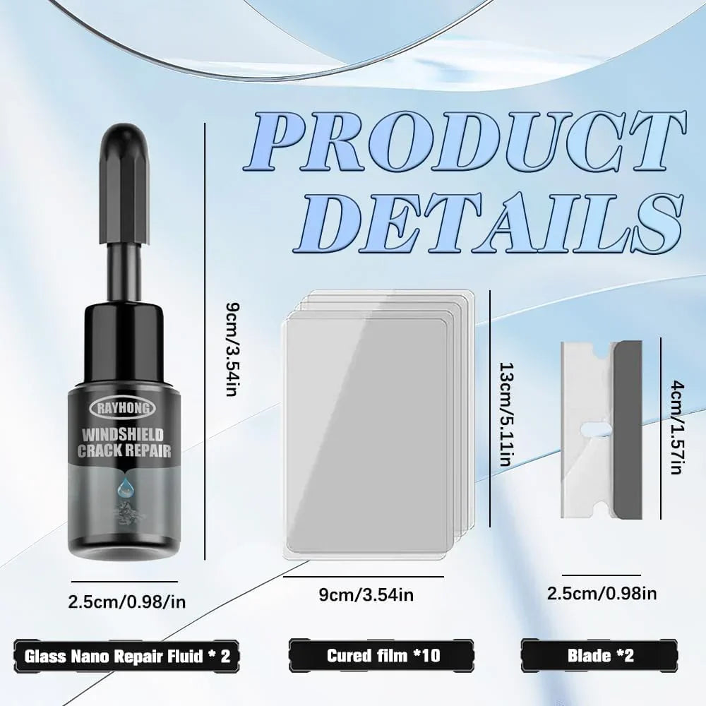 Glass Repair Kit (Pack of 2)